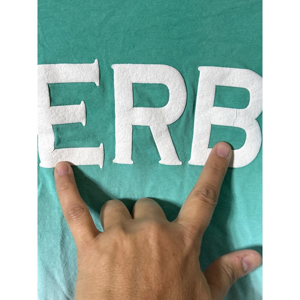 Vanderbilt Spirit Jersey Small Teal Coral Tie Die Ombre Long Sleeve - Picture 2 of 9